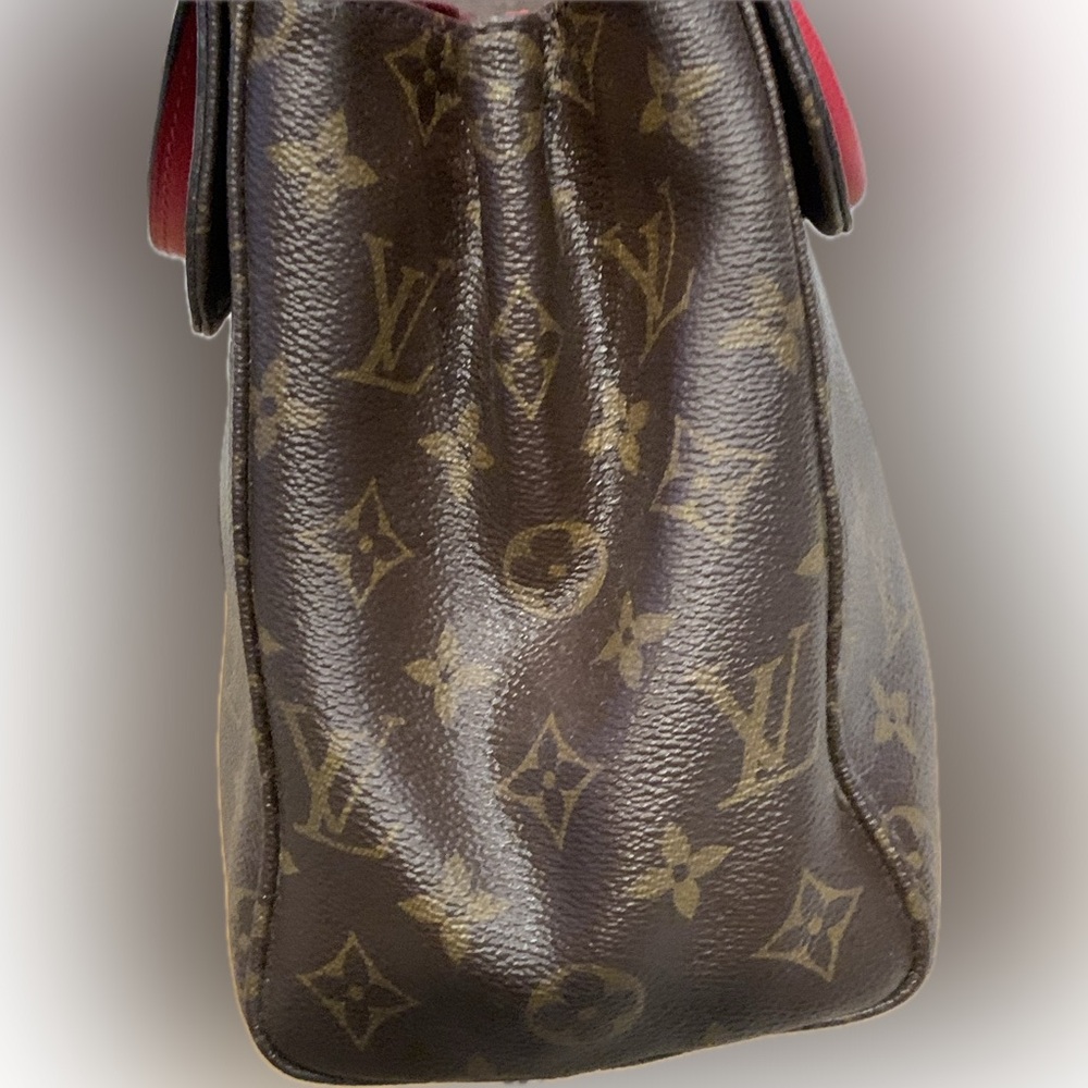 Louis Vuitton Venus Monogram Cerise Red Canvas Handbag - Picture 14 of 16